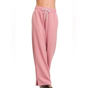 Lt Rose Scuba Drawstring Pants